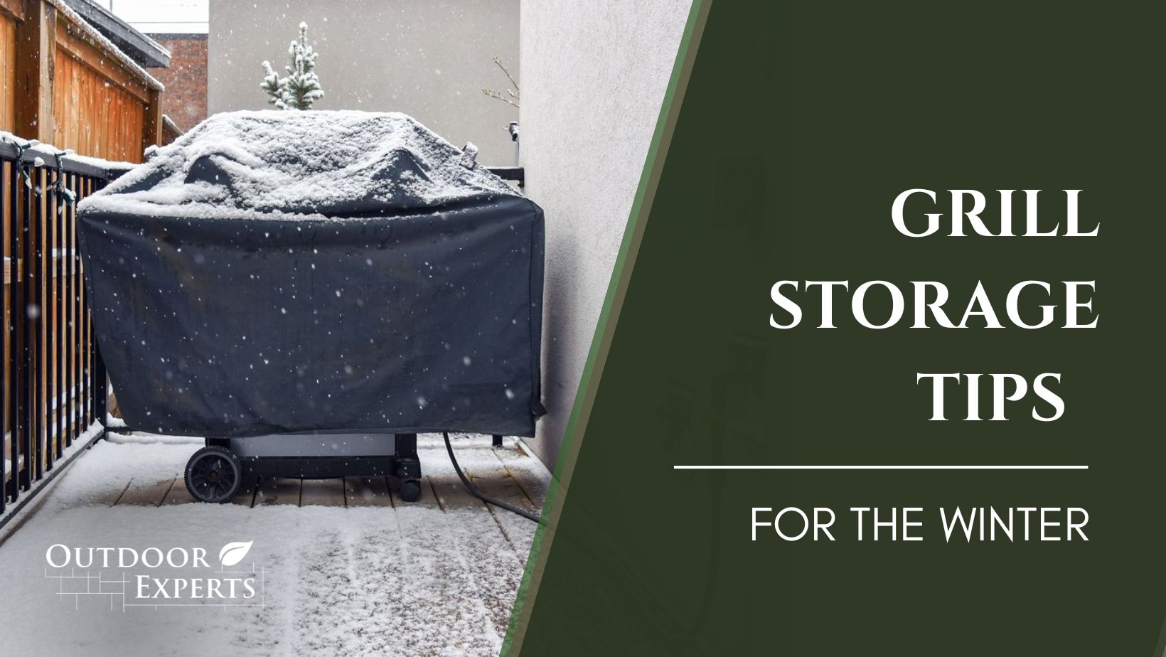Store Your Grill in Cold Weather 